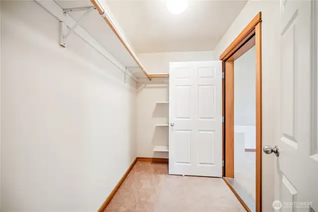Large walk-in off bedroom #3.