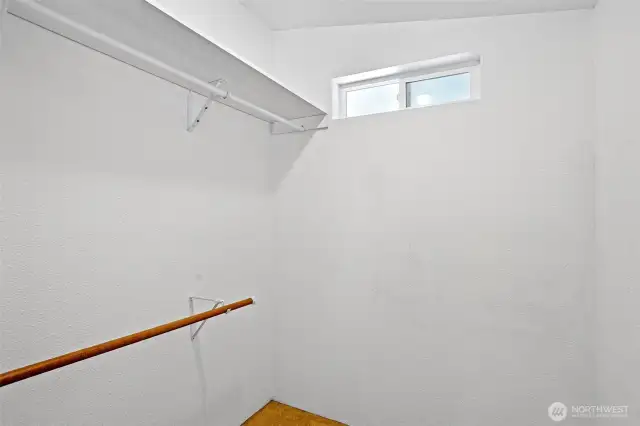 Primary Walk-in Closet