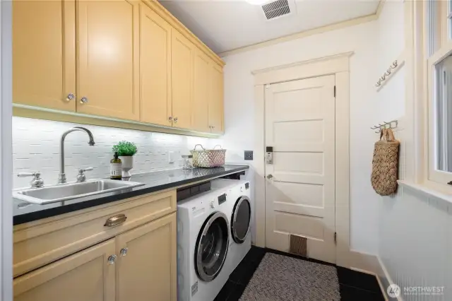 Main floor laundry