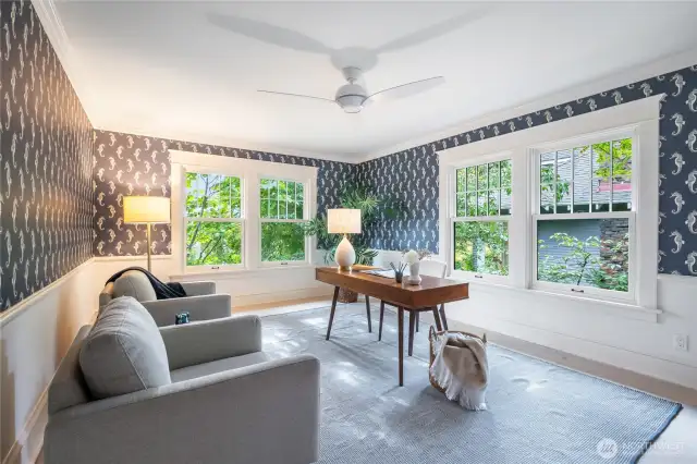 NW corner bedroom