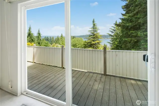 With Adjacent Deck