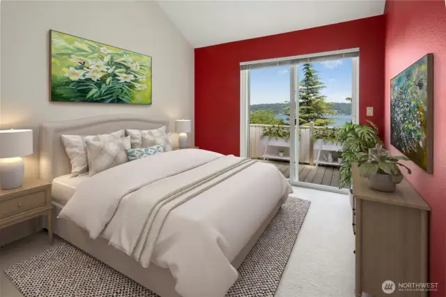 Second Bedroom has Views too