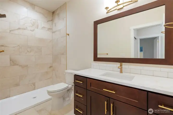 Basement full bath