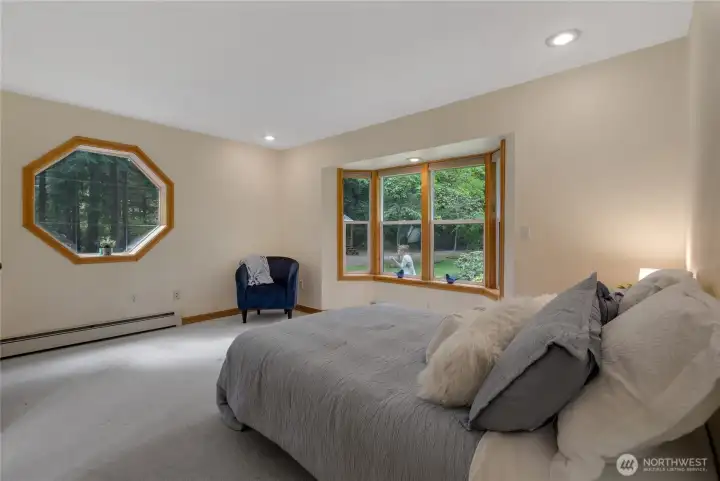 Highly sought after primary floor bedroom
