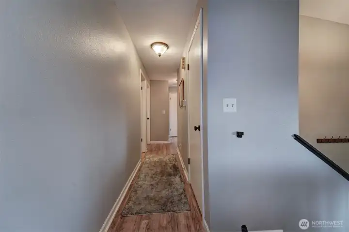 upstairs hallway