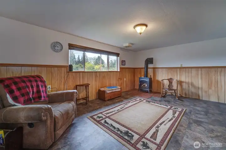Downstairs living room/ Rec room
