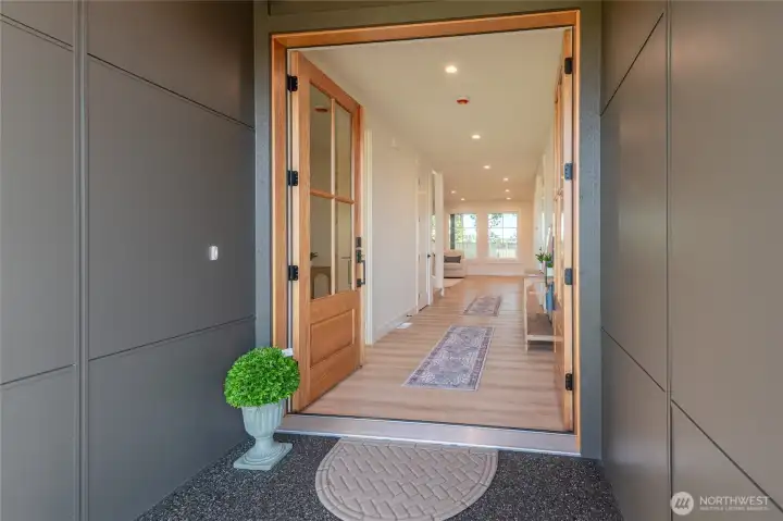 double door entry