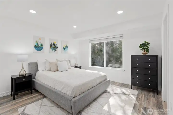 Primary bedroom with ensuite