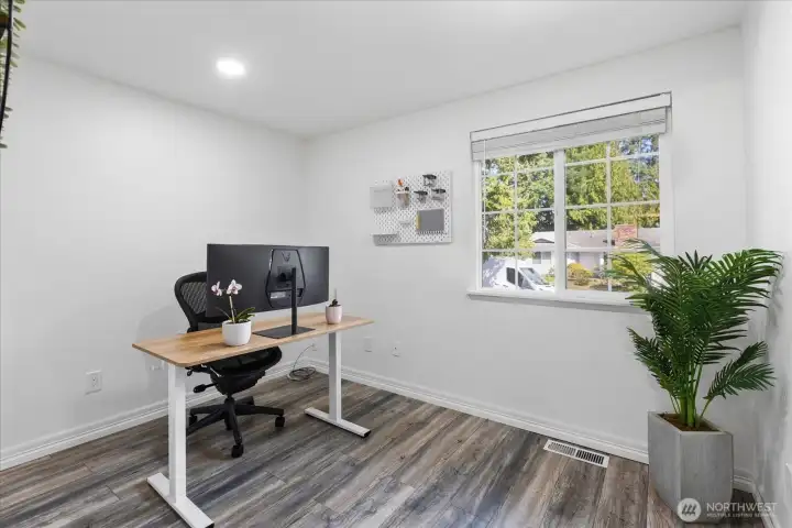 3rd upstairs bedroom, could fit queen bed