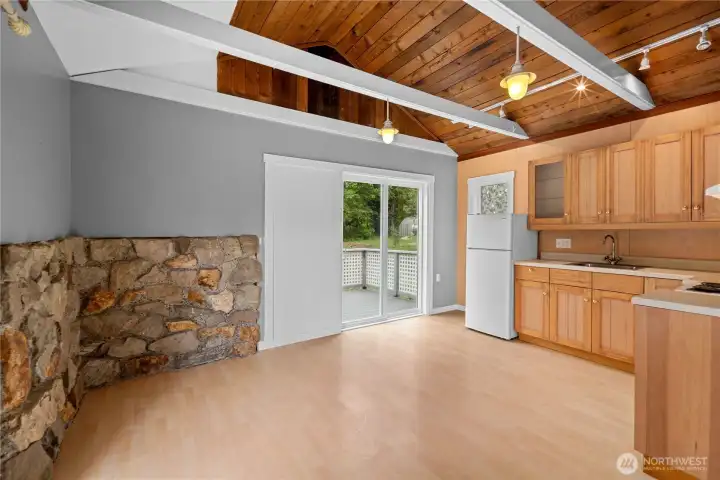 Vaulted ceilings