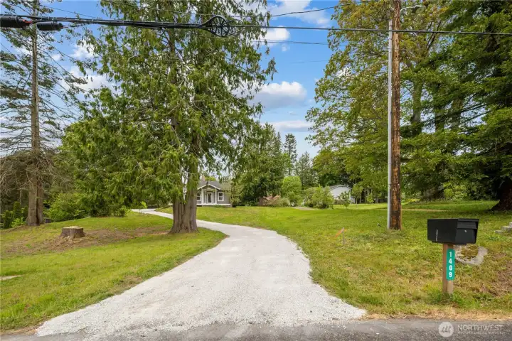 New Gravel driveway!