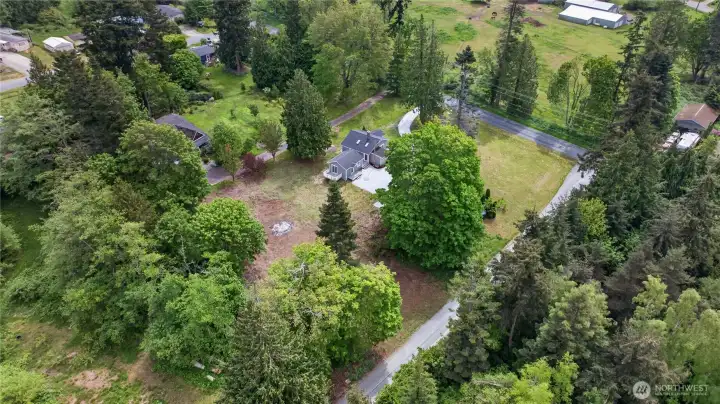 Private with space yet still close to all of Camano's best amenities.