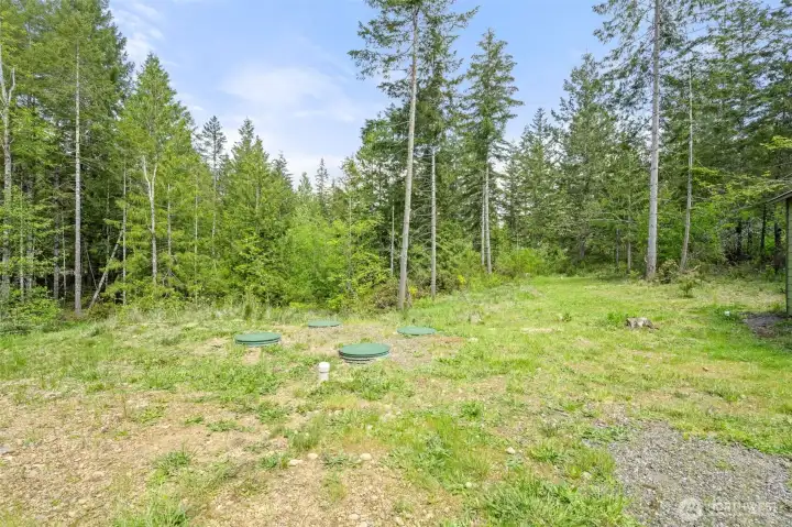 spacious wooded property