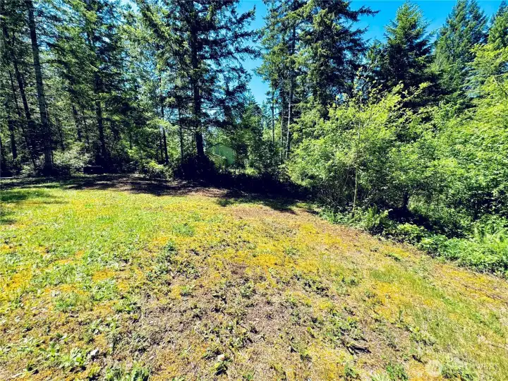 Private, open space