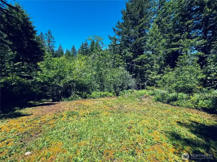 Private, open space