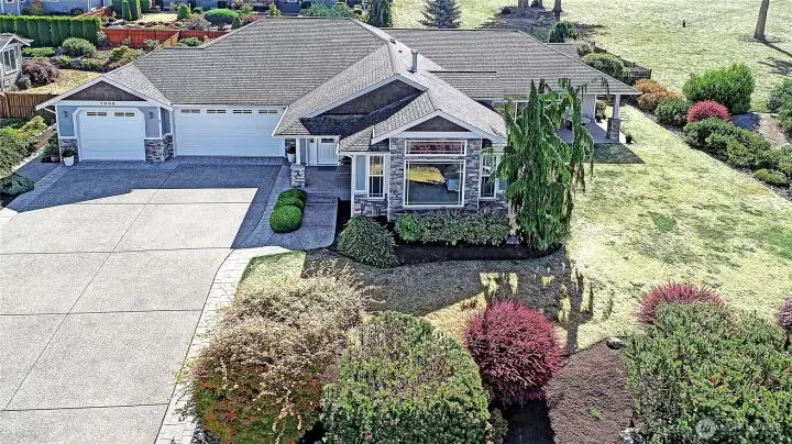 House is 2660 Square feet with 3 bedrooms and 2.5 bathrooms...