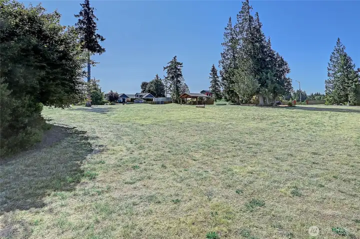 Brentwood open space directly to the south of the house...