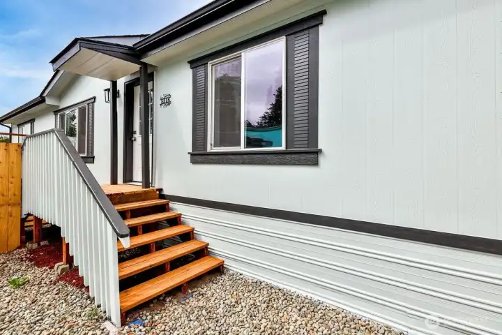 Side door entry Side door entry