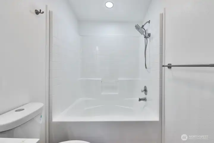 Full Size hall bathroom Full Size hall bathroom