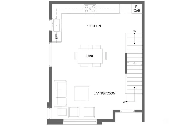 Second floor plan