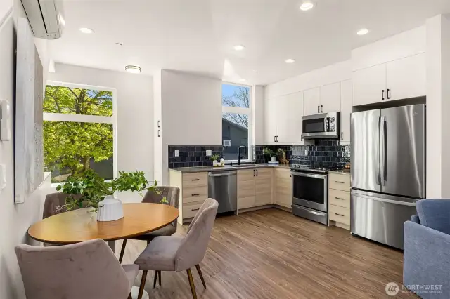 Photos from model home with similar layout, but different color scheme