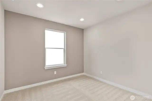 2nd Home Office Upstairs or excellent to use as craft room. Photos are for representational purposes only.  Colors and options may vary.