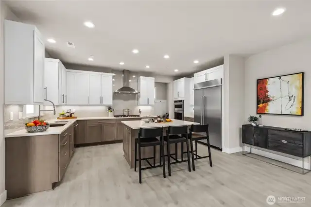 Kitchen. Photos are for representational purposes only.  Colors and options may vary.