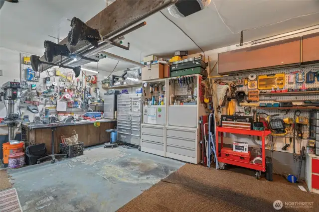 Room for your vehicles AND your tools!