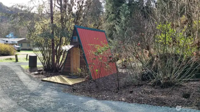 A-Frame chicken coop