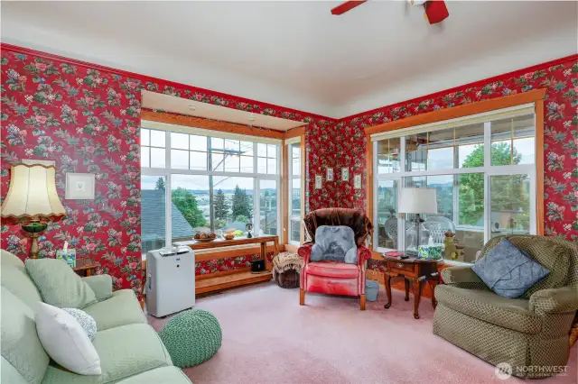 Expansive views from the living room!