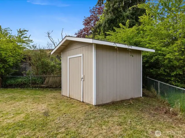 Large shed for all your tools or anything you desire