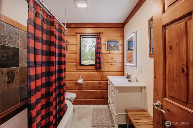 Main floor bathroom