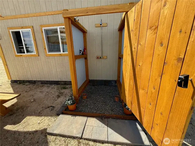 Freeze-proof shower plumbing for hassle free winters.