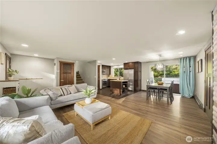 Don't miss the entry coat closet, recessed lighting, and open concept
