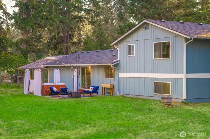 New exterior paint on the home! Large patio for entertaining.