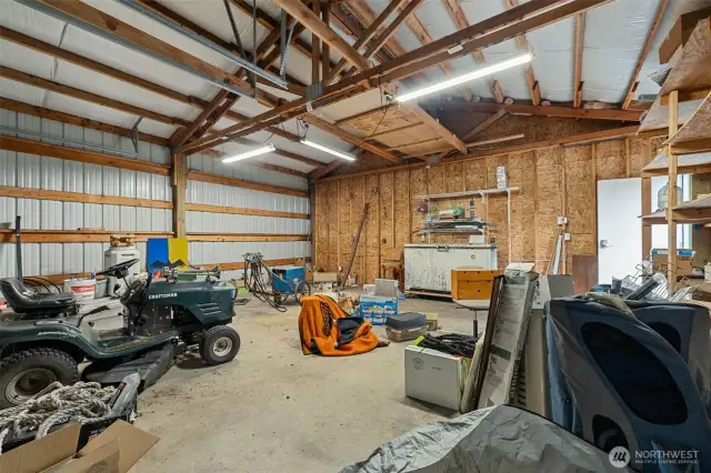 2 car deep garage