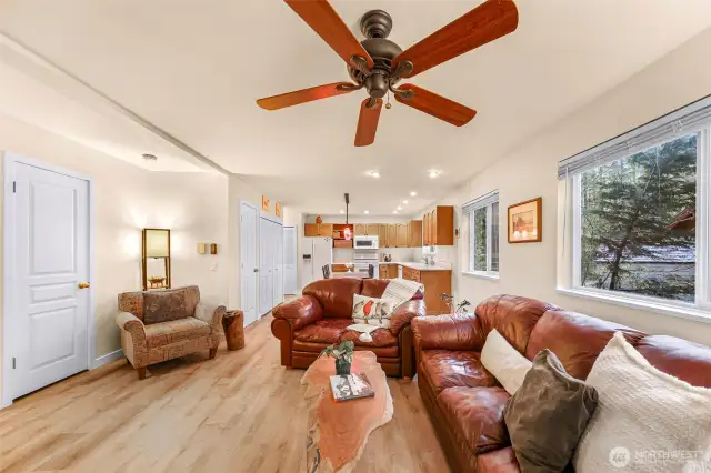 Open floor plan