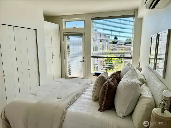 Lots of closet space