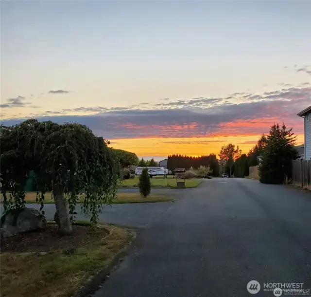 Gorgeous sunset
