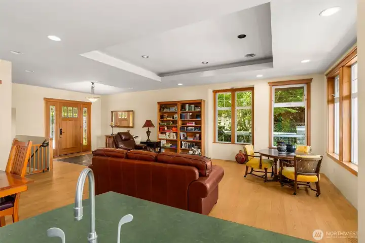 Open floor plan perfect for parties and gathering