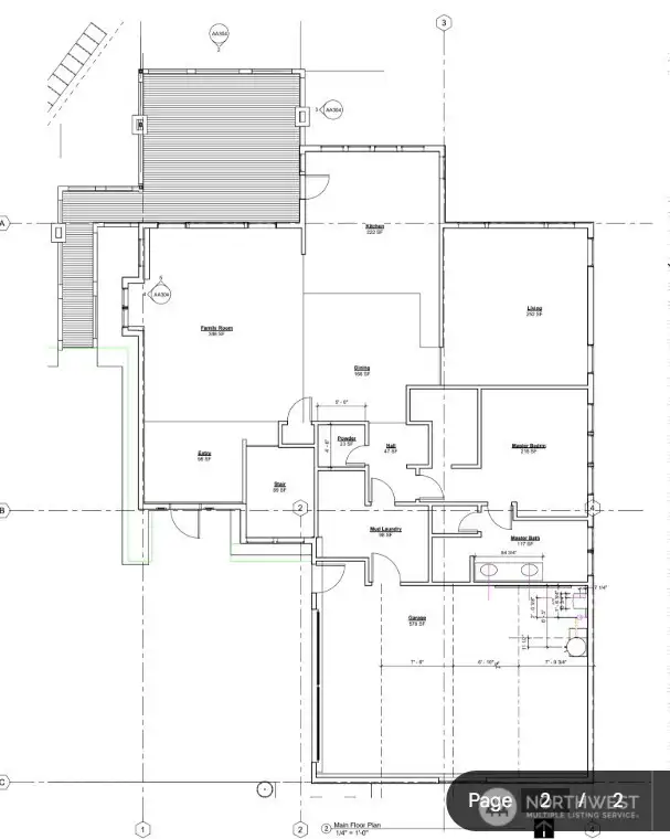 Main Level Floor Plan