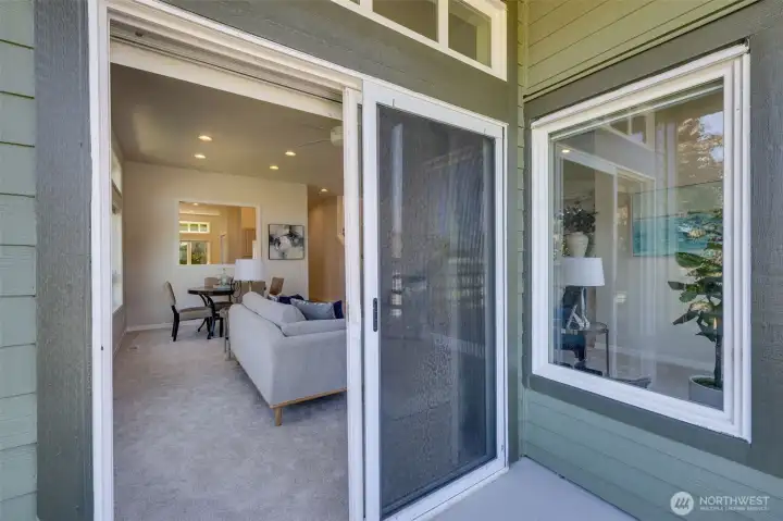 deck off living room