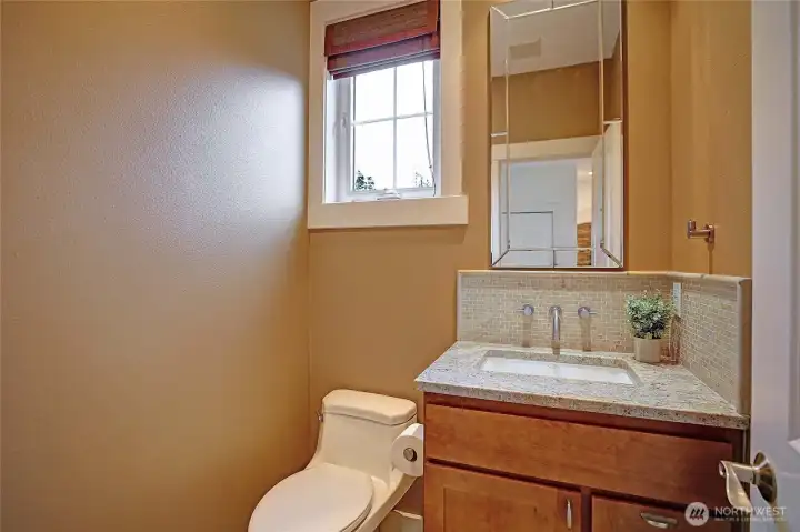 Powder room.