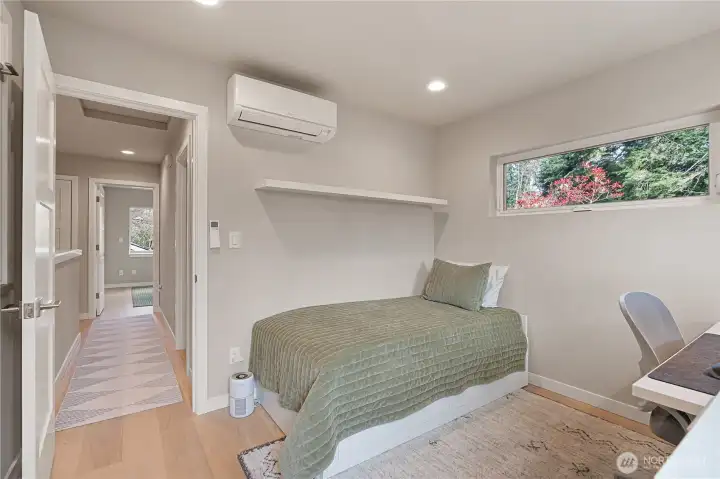 Bedroom 2. With its own mini-split.