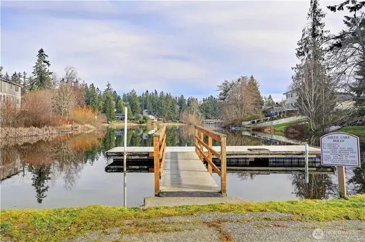 Your Smith Lake has Great fishing and Serene Dock~