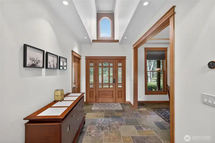 Large entry with lots of natural light