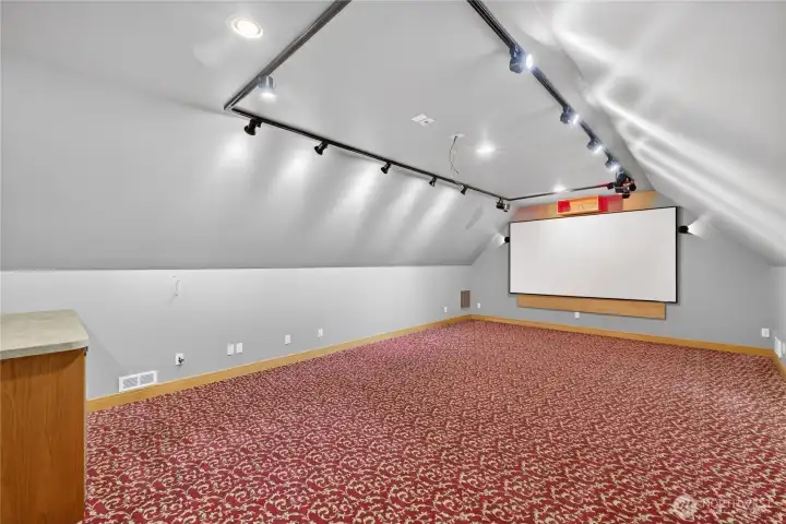 Home theater room!