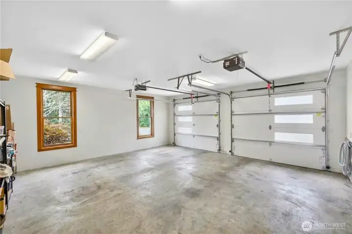 Spacious 2-car attached garage