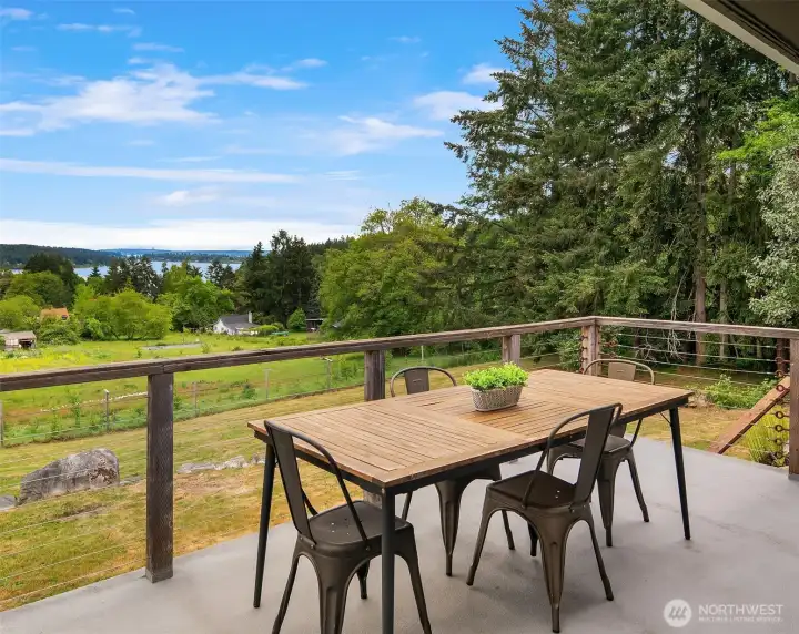 With a stand of trees to the east and the south, your property is a peaceful (and private) spot with plenty of open sky for your gardening needs.