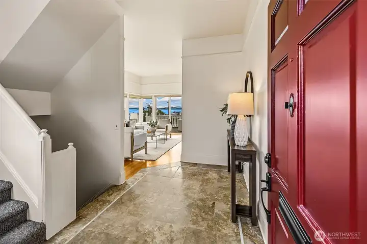 Large foyer